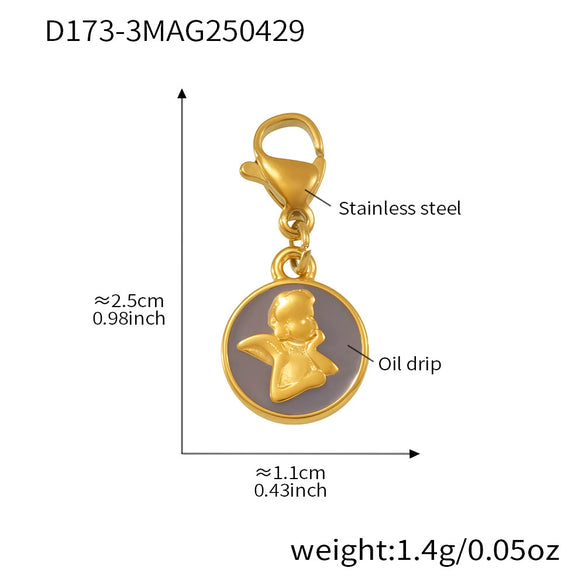 Wholesale Ferris Wheel Devil's Eye Multiaccessory Necklace And Bracelet Set For Women Fashion Stainless Steel And Titanium Steel Electroplated Jewelry