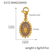 Wholesale Ferris Wheel Devil's Eye Multiaccessory Necklace And Bracelet Set For Women Fashion Stainless Steel And Titanium Steel Electroplated Jewelry