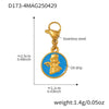 Wholesale Ferris Wheel Devil's Eye Multiaccessory Necklace And Bracelet Set For Women Fashion Stainless Steel And Titanium Steel Electroplated Jewelry