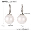 Wholesale Ferris Wheel Double Shell Bead Stainless Steel Electroplated Jewelry Set For Women Necklace Earrings Ring