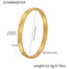 Wholesale Ferris Wheel Geometric Diamond Pattern Stainless Steel Zircon Electroplated Bracelet