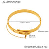 Wholesale Ferris Wheel Geometric Fashion Jewelry Chain Tassel Buckle Bracelet Stainless Steel Electroplated Couple Bracelet