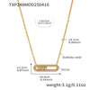 Wholesale Ferris Wheel Jewelry Set For Women And Men Stainless Steel And Titanium Steel Cnc Inlaid Zircon Three Diamond Necklace And Ring Electroplated