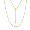 Wholesale Figaro Chain Necklace S925 Sterling Silver Geometric Style Electroplated
