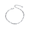 Wholesale Figaro Chain Necklace S925 Sterling Silver Geometric Style Electroplated