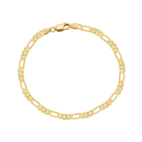 Wholesale Figaro Chain Necklace S925 Sterling Silver Geometric Style Electroplated