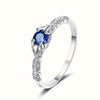 Wholesale Finger Ring Copper Zirconia Geometric Style Women's Jewelry