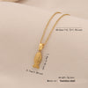 Wholesale Fish Shaped Stainless Steel Pendant Clavicle Chain Jewelry With Personalized Style
