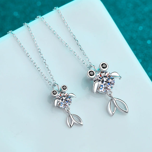 Wholesale Fish Zodiac Animals Sterling Silver 925 Necklace Plated Pt950 Electroplating
