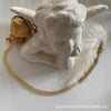 Wholesale Fishbone Animal Zodiac Style Gold Plated Copper Necklace With Electroplating