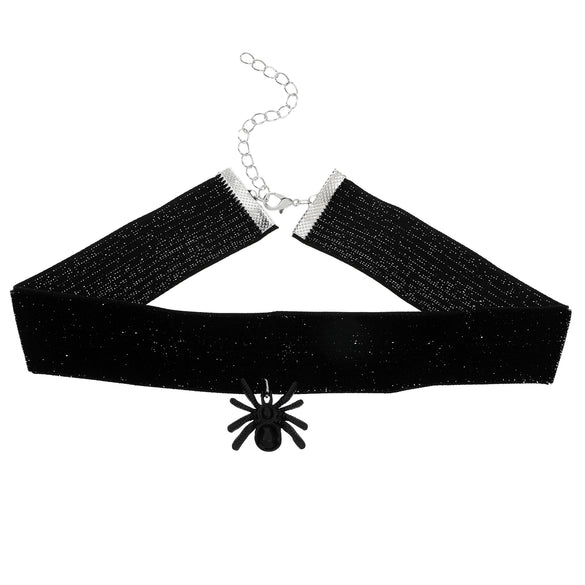 Wholesale Flannel Alloy Jewelry Women Gothic Loli Choker With Animal Zodiac And Flower Geometric Patterns