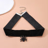 Wholesale Flannel Alloy Jewelry Women Gothic Loli Choker With Animal Zodiac And Flower Geometric Patterns
