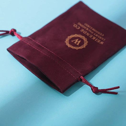 Wholesale Flannel Drawstring Jewelry Packaging And Storage Bag