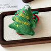 Wholesale Flannel Handmade Christmas Hair Loop Headwear For Women With Elk And Cartoon Elements