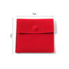 Wholesale Flannel Jewelry Storage Bag With Snap For Rings Necklaces And Earrings