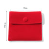 Wholesale Flannel Jewelry Storage Bag With Snap For Rings Necklaces And Earrings