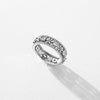 Wholesale Flower Patterned S925 Sterling Silver Inlaid Zircon Women's Retro Ring