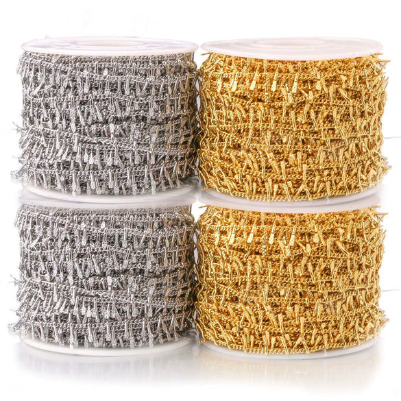 Wholesale Foot Chain Stainless Steel Bead Chain Electroplated Jewelry Chain Accessories