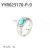 Wholesale French Retro Stainless Steel Ring With Geometric Design 18K Gold Plated By Vacuum Real Gold Electroplating In Pvd Furnace For Women