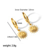 Wholesale French Retro Style Stainless Steel Insects Animals Zodiac Earrings