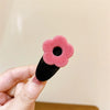 Wholesale French Retro Velvet Flower Pure Handmade Hairpin For Women