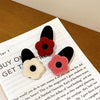 Wholesale French Retro Velvet Flower Pure Handmade Hairpin For Women
