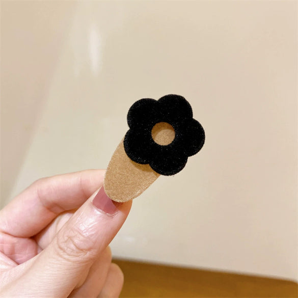Wholesale French Retro Velvet Flower Pure Handmade Hairpin For Women