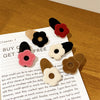 Wholesale French Retro Velvet Flower Pure Handmade Hairpin For Women