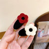 Wholesale French Retro Velvet Flower Pure Handmade Hairpin For Women