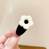 Wholesale French Retro Velvet Flower Pure Handmade Hairpin For Women