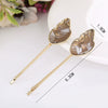Wholesale Fresh Acetate Ice Cream Shape Hair Side Clips For Girls With Geometric And Plaid Patterns Simple Style