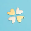 Wholesale Fresh Style Stainless Steel Heart Shaped Love Pendant Jewelry Accessories With Electroplating