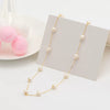 Wholesale Fresh Water Pearl Gypsophila S925 Silver Necklace