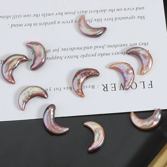 Wholesale Freshwater Baroque Moon Naked Beads For Diy Jewelry