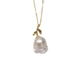 Wholesale Freshwater Baroque Pearl Pendant With Copper Fashionable And Minimalist Style
