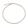 Wholesale Freshwater Pearl And Turquoise Jewelry Set Handmade Retro Geometric Design For Women