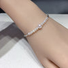 Wholesale Freshwater Pearl Bracelet For Women Natural Nearly Round Pearl Copper Accessories Fashion Design