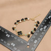 Wholesale Freshwater Pearl Bracelet Retro Elegant Black Clover 18K Gold