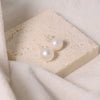 Wholesale Freshwater Pearl Earrings 925 Sterling Silver Geometric Retro Style Pure Handmade Jewelry For Women