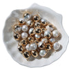Wholesale Freshwater Pearl Edison Round Gilded Single Hanging Pendant Earrings Jewelry Accessories