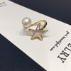 Wholesale Freshwater Pearl Jewelry Set With Natural Sea Shell Starfish Shape Pendant Stud Earrings And Ring