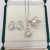 Wholesale Freshwater Pearl Jewelry Set With S925 Sterling Silver And Gourd Shape