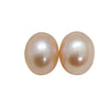 Wholesale Freshwater Pearl Loose Beads Half Hole Earrings Accessories Diy
