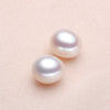 Wholesale Freshwater Pearl Loose Beads Half Hole Earrings Accessories Diy