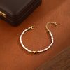 Wholesale Freshwater Pearl Love Bracelet Light Luxury Simple Jewelry With Electroplating