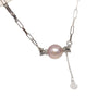 Wholesale Freshwater Pearl Necklace Copper Pendant Round Baroque Alien Shape Light Luxury Minimalist Fashion