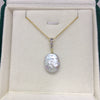 Wholesale Freshwater Pearl Pendant Earrings In Square Baroque Shape