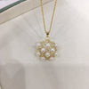 Wholesale Freshwater Pearl Pendant Jewelry Natural Multibead Round Pearls Light Luxury Minimalist Style Copper Accessory Shape Shape And Droplet Shape