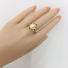 Wholesale Freshwater Pearl Ring Natural Freshwater Pearls Copper Material Fashion Style Flat Round And Bun Round Shape