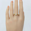 Wholesale Freshwater Pearl Ring With Copper Round Shape Microinlaid Zircon Women's Fashion Style